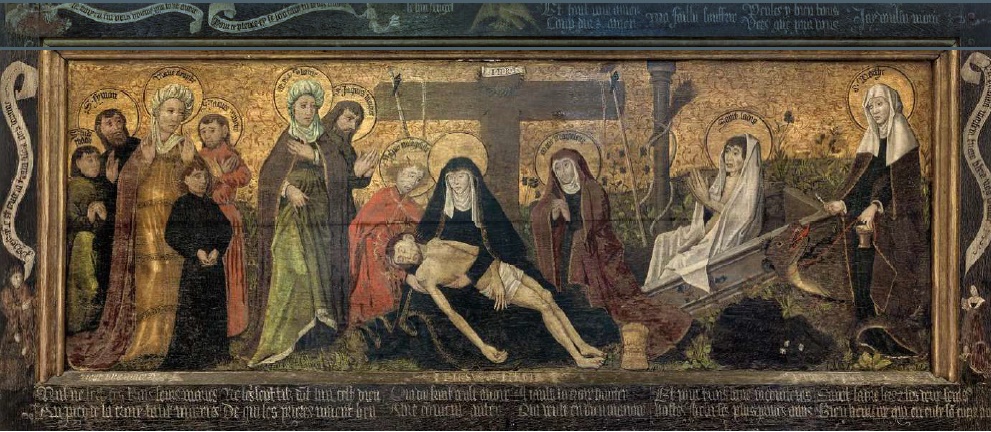 Le retable de l'Eglise d'Aloxe-Corton