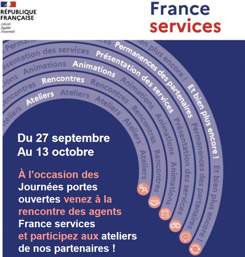 Image Journées Portes Ouvertes France Services de Chagny