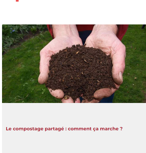 Mise en place du site de compostage partagé