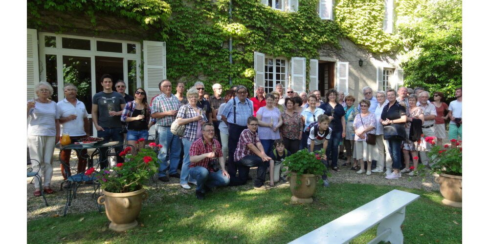 Photo souvenir du 50ème anniversaire du Jumelage (en 2016!)