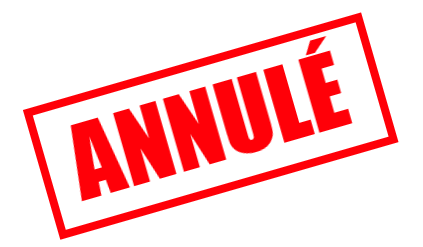 Annulation des festivités