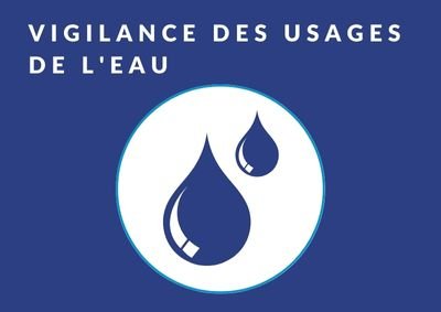 logo attention aux usages de l'eau