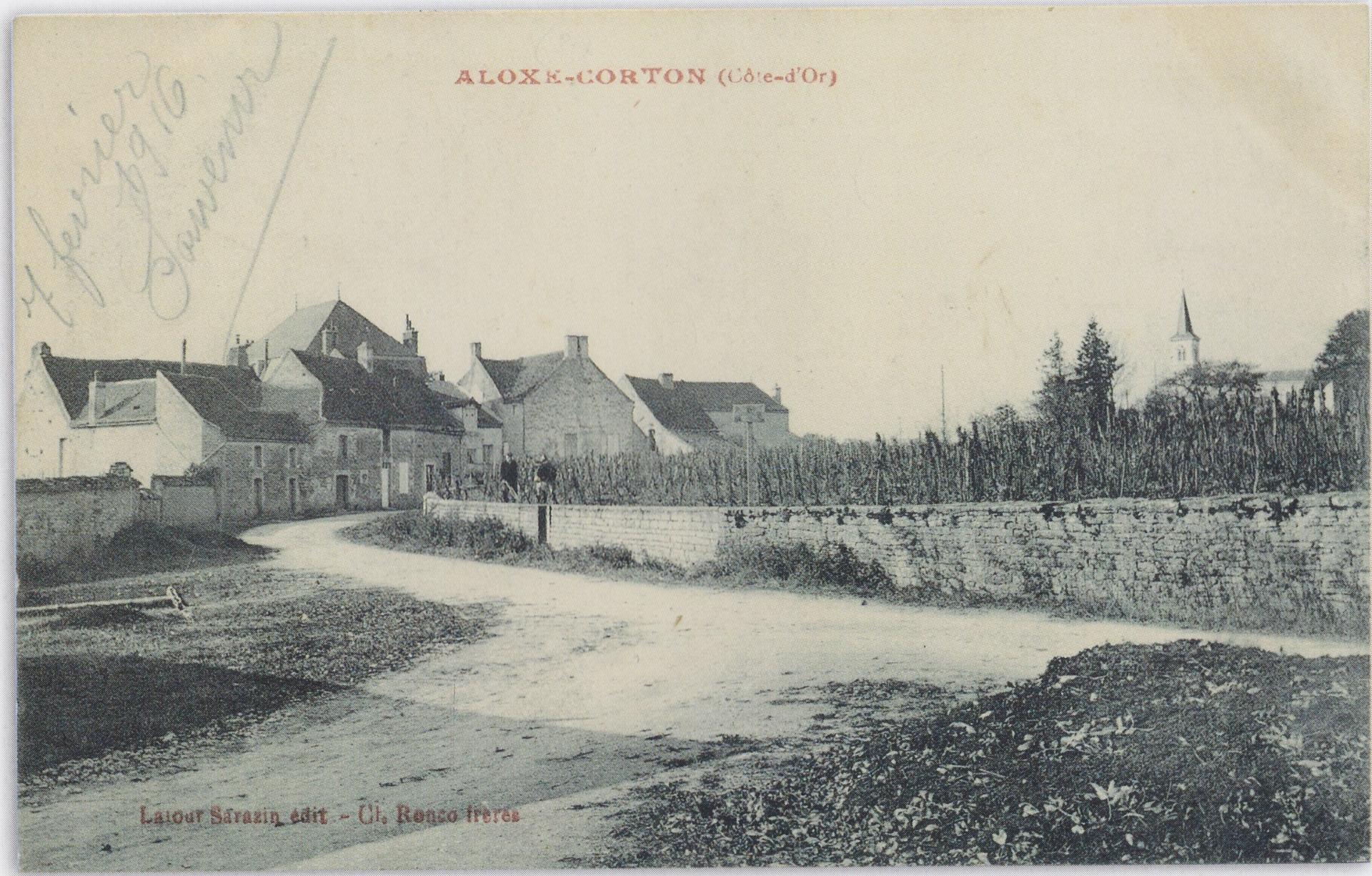 La Rue des Bruyères (autour de 1900)
